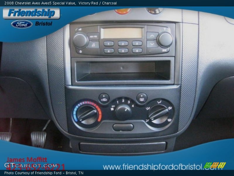 Victory Red / Charcoal 2008 Chevrolet Aveo Aveo5 Special Value