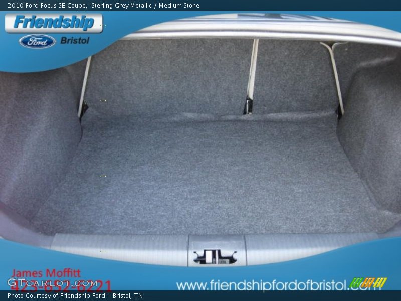 Sterling Grey Metallic / Medium Stone 2010 Ford Focus SE Coupe