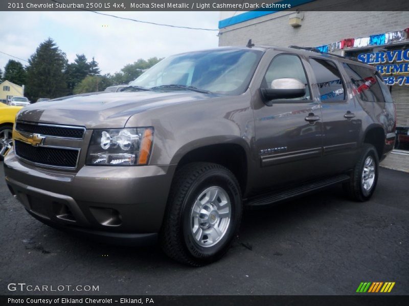 Mocha Steel Metallic / Light Cashmere/Dark Cashmere 2011 Chevrolet Suburban 2500 LS 4x4