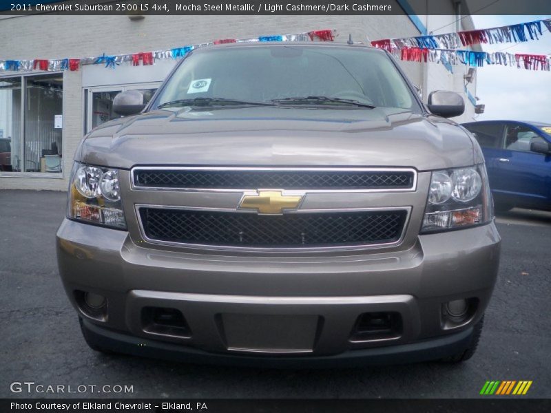 Mocha Steel Metallic / Light Cashmere/Dark Cashmere 2011 Chevrolet Suburban 2500 LS 4x4