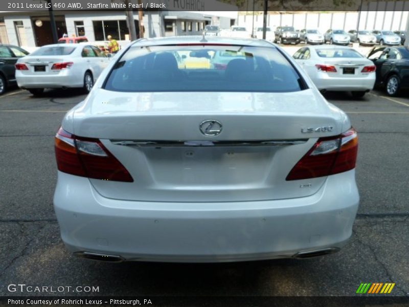 Starfire White Pearl / Black 2011 Lexus LS 460 AWD
