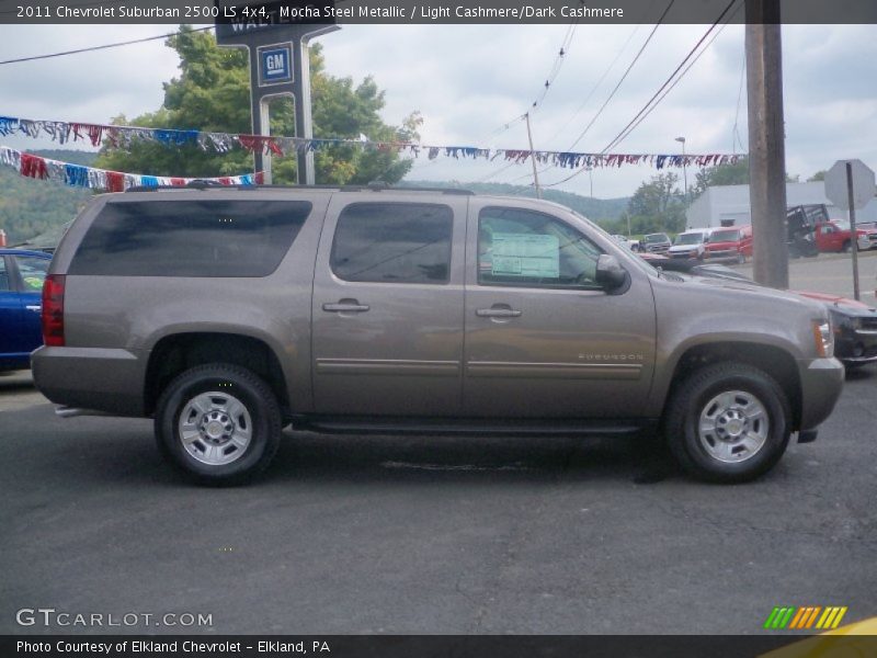 Mocha Steel Metallic / Light Cashmere/Dark Cashmere 2011 Chevrolet Suburban 2500 LS 4x4