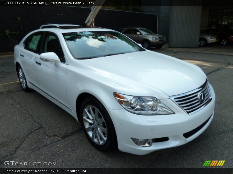Front 3/4 View of 2011 LS 460 AWD