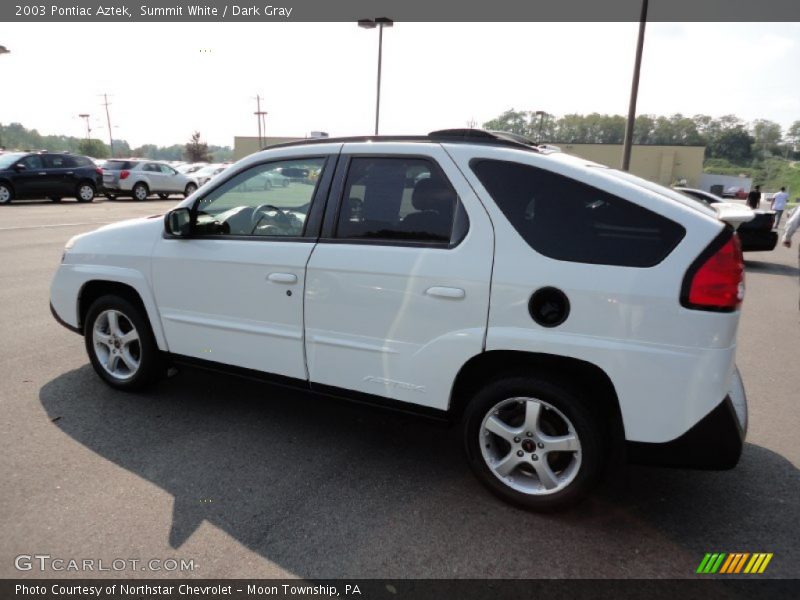 Summit White / Dark Gray 2003 Pontiac Aztek