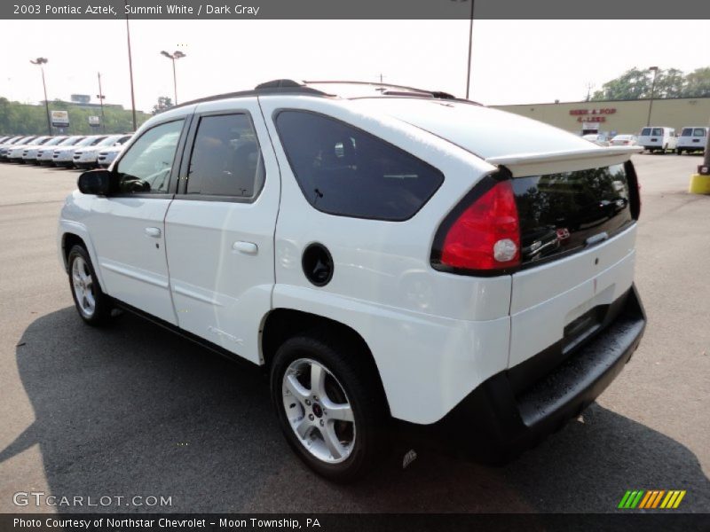 Summit White / Dark Gray 2003 Pontiac Aztek