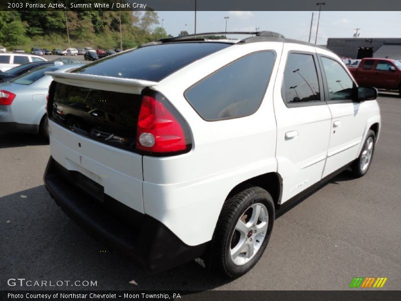 Summit White / Dark Gray 2003 Pontiac Aztek