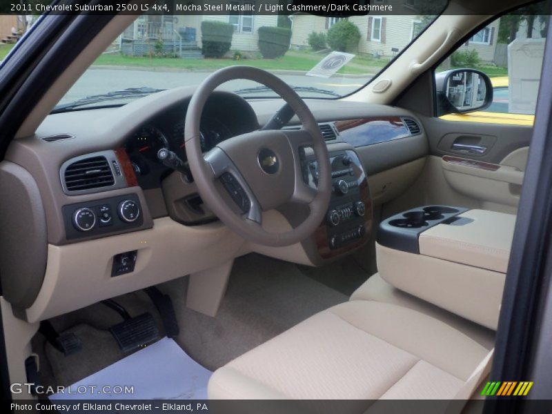 Mocha Steel Metallic / Light Cashmere/Dark Cashmere 2011 Chevrolet Suburban 2500 LS 4x4