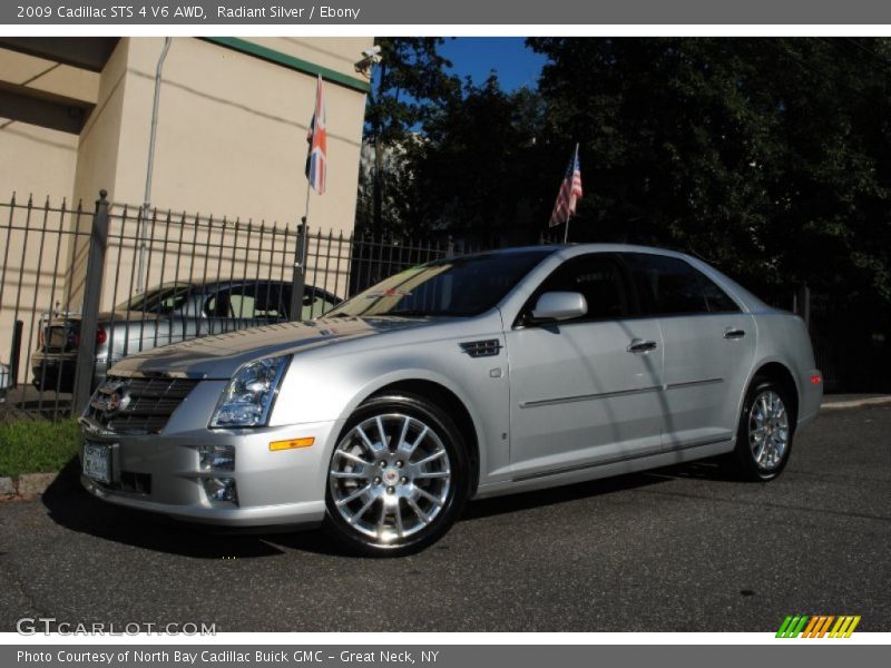Radiant Silver / Ebony 2009 Cadillac STS 4 V6 AWD