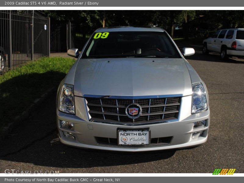 Radiant Silver / Ebony 2009 Cadillac STS 4 V6 AWD