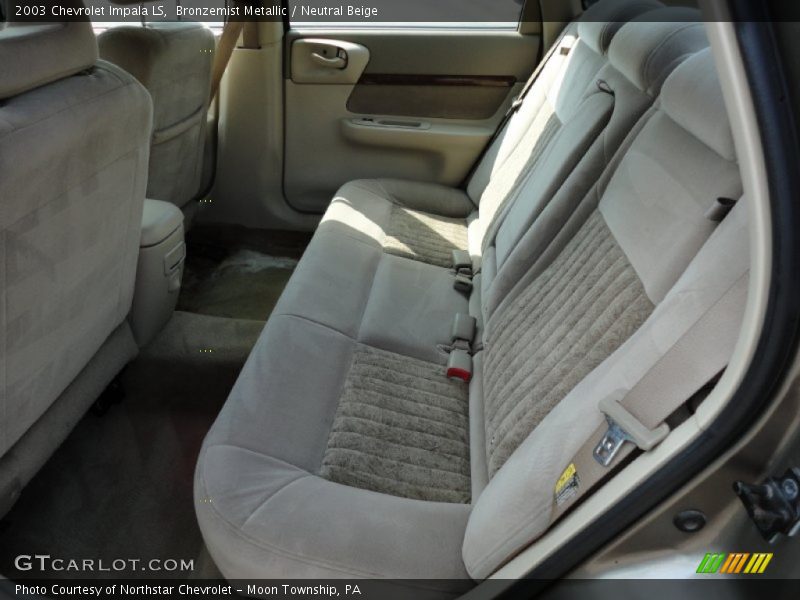 Bronzemist Metallic / Neutral Beige 2003 Chevrolet Impala LS