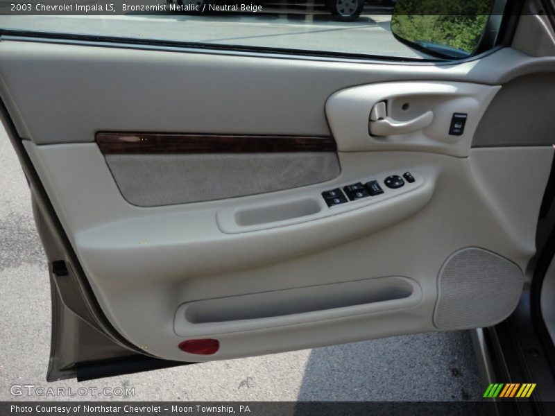 Bronzemist Metallic / Neutral Beige 2003 Chevrolet Impala LS
