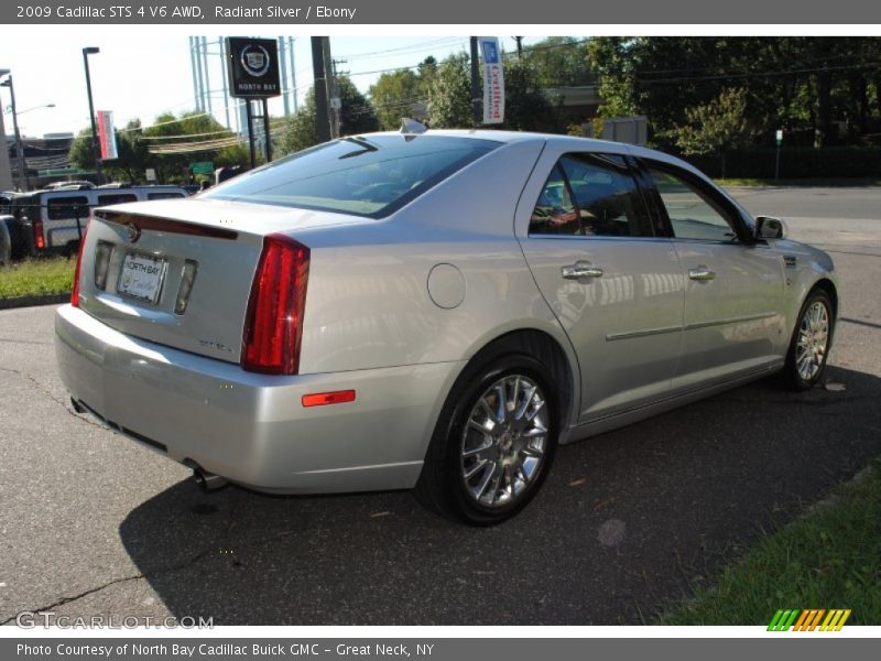 Radiant Silver / Ebony 2009 Cadillac STS 4 V6 AWD