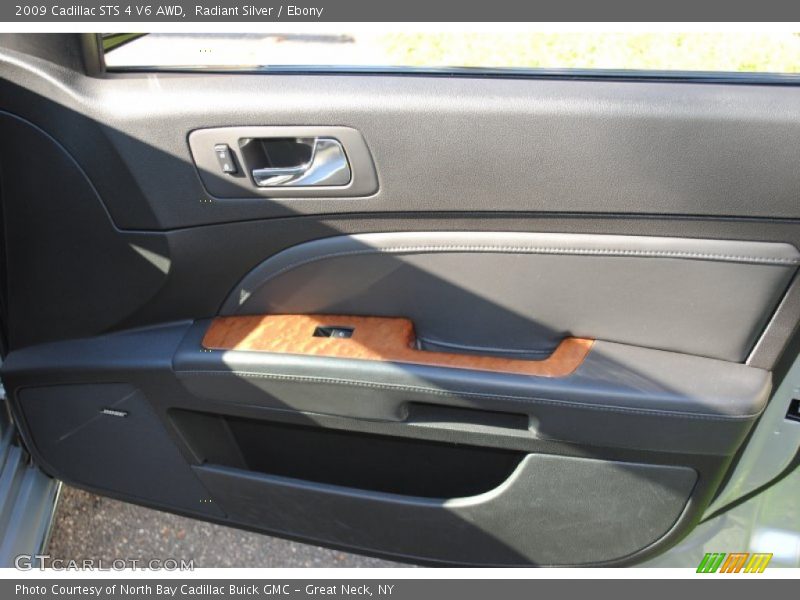 Radiant Silver / Ebony 2009 Cadillac STS 4 V6 AWD