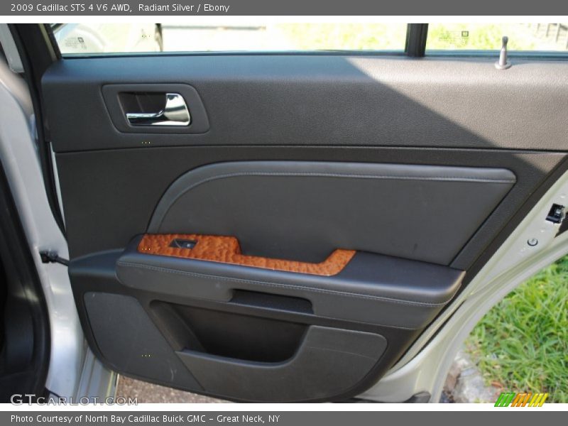 Radiant Silver / Ebony 2009 Cadillac STS 4 V6 AWD