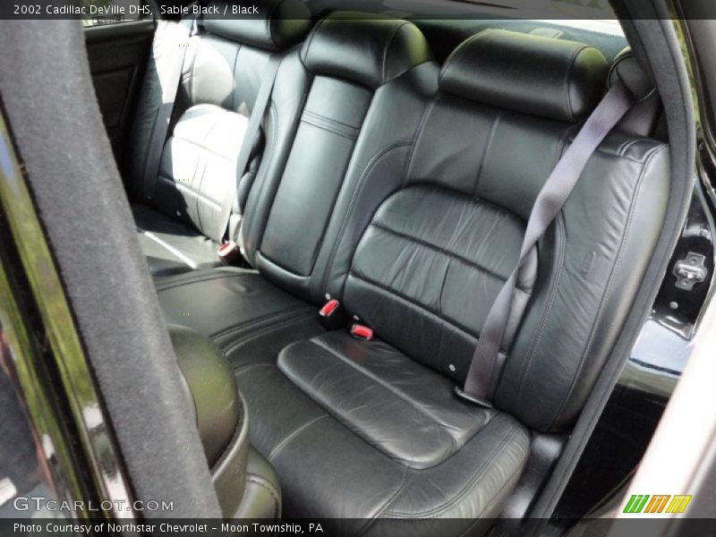  2002 DeVille DHS Black Interior