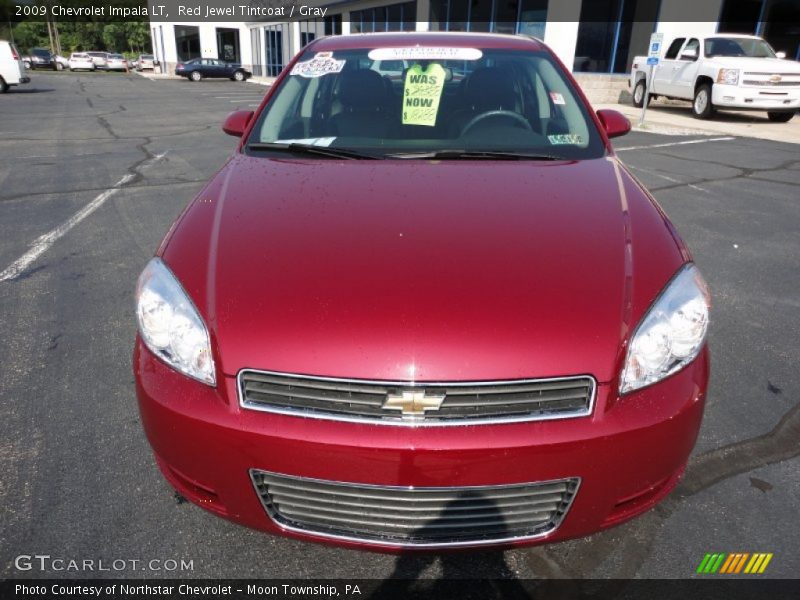 Red Jewel Tintcoat / Gray 2009 Chevrolet Impala LT