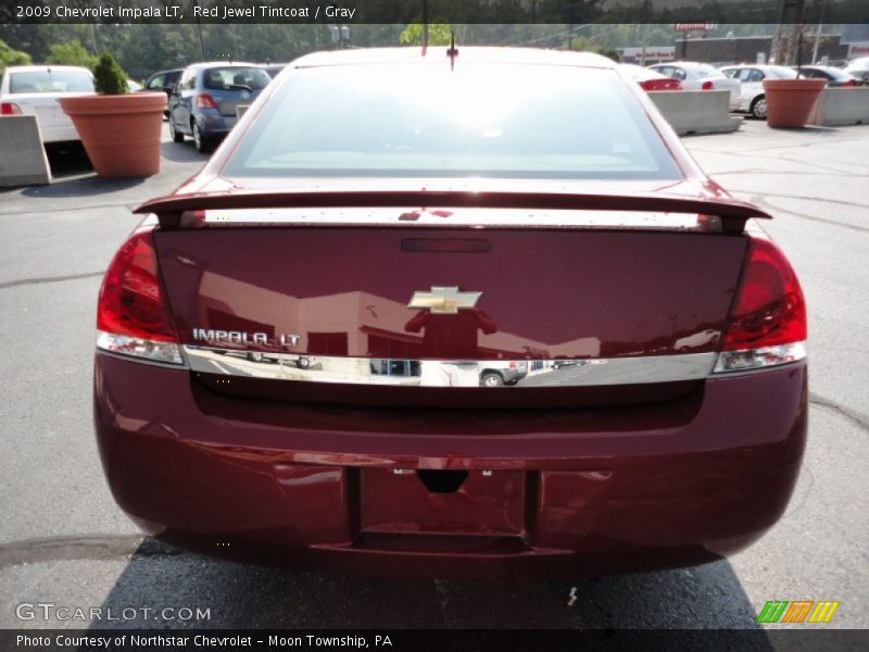 Red Jewel Tintcoat / Gray 2009 Chevrolet Impala LT