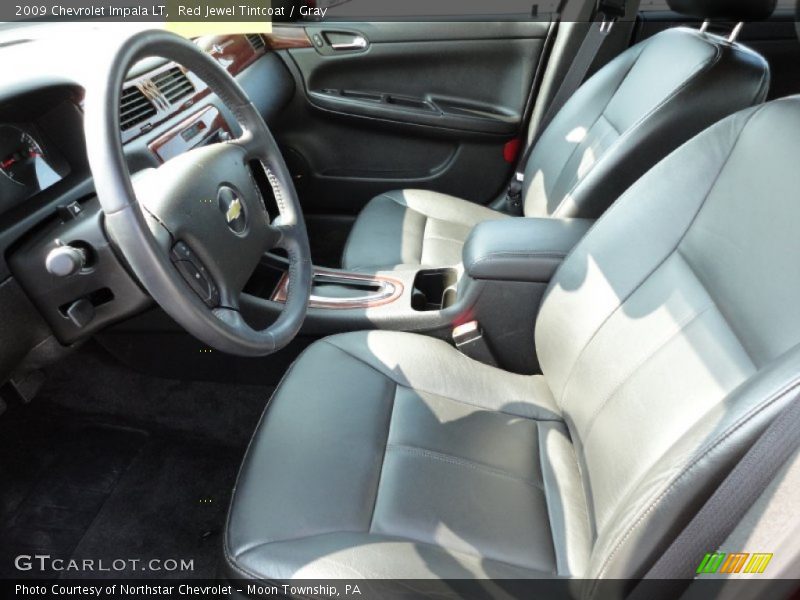 Red Jewel Tintcoat / Gray 2009 Chevrolet Impala LT