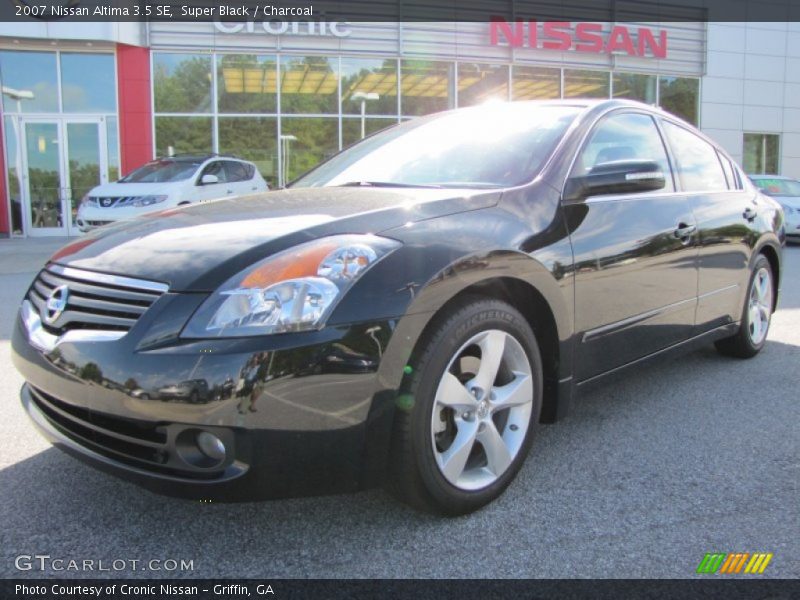 Super Black / Charcoal 2007 Nissan Altima 3.5 SE