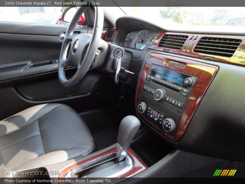 Red Jewel Tintcoat / Gray 2009 Chevrolet Impala LT