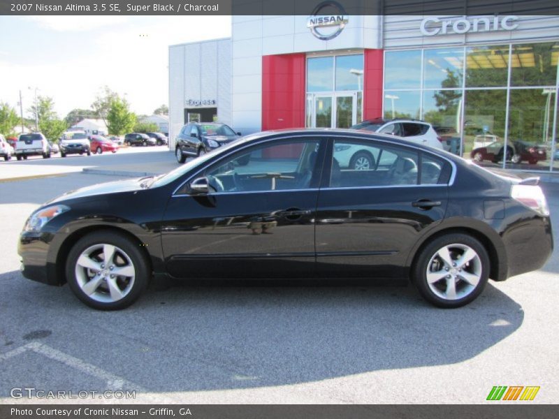 Super Black / Charcoal 2007 Nissan Altima 3.5 SE