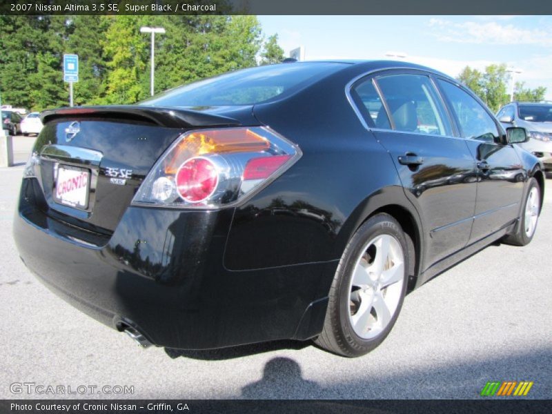 Super Black / Charcoal 2007 Nissan Altima 3.5 SE