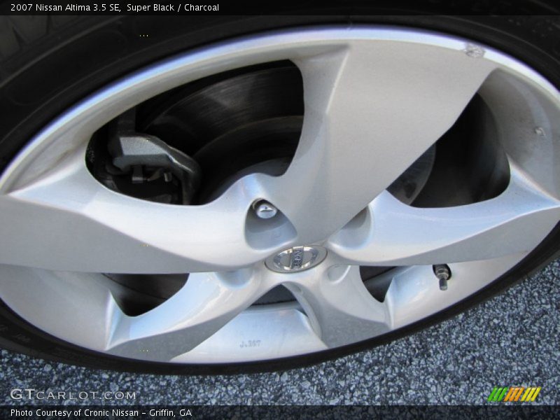 Super Black / Charcoal 2007 Nissan Altima 3.5 SE