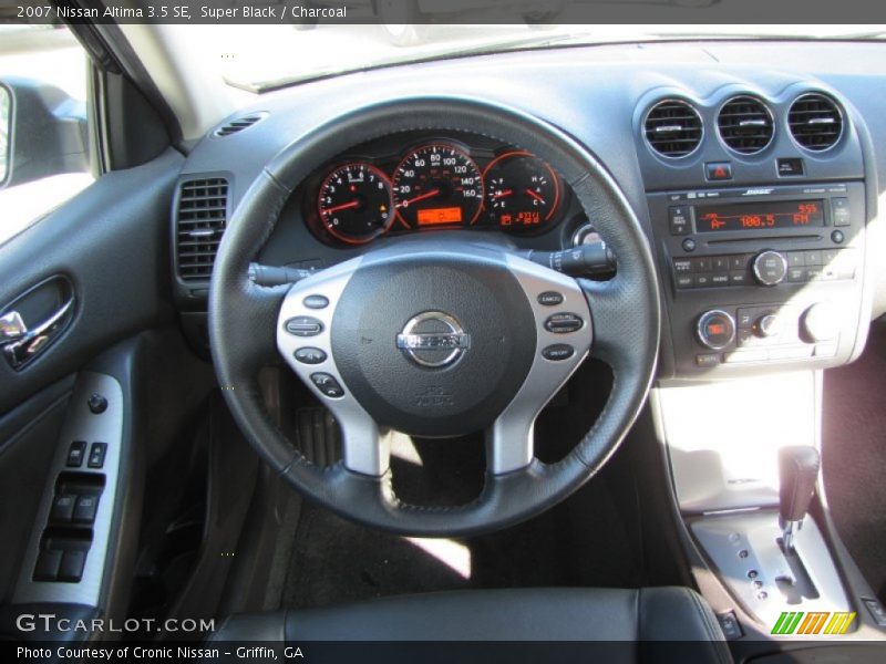 Super Black / Charcoal 2007 Nissan Altima 3.5 SE