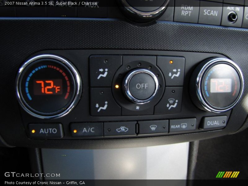 Super Black / Charcoal 2007 Nissan Altima 3.5 SE