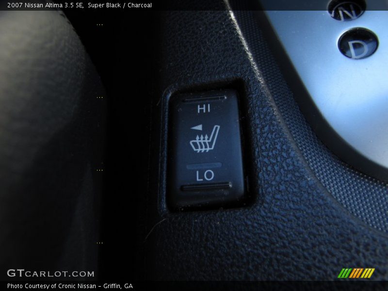 Super Black / Charcoal 2007 Nissan Altima 3.5 SE