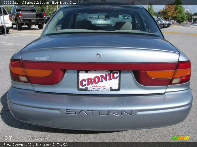 Silver Blue / Gray 2002 Saturn S Series SL2 Sedan