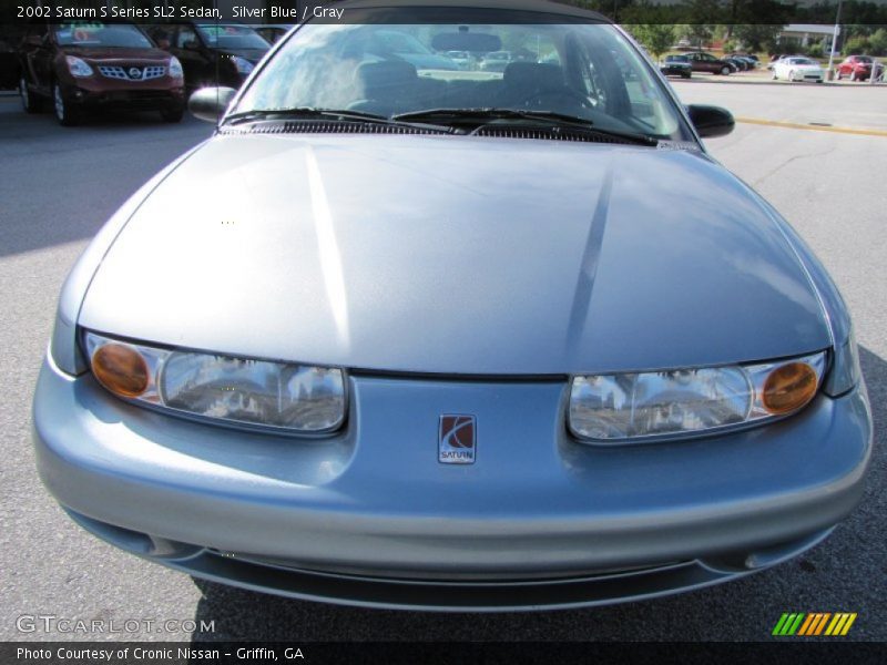 Silver Blue / Gray 2002 Saturn S Series SL2 Sedan