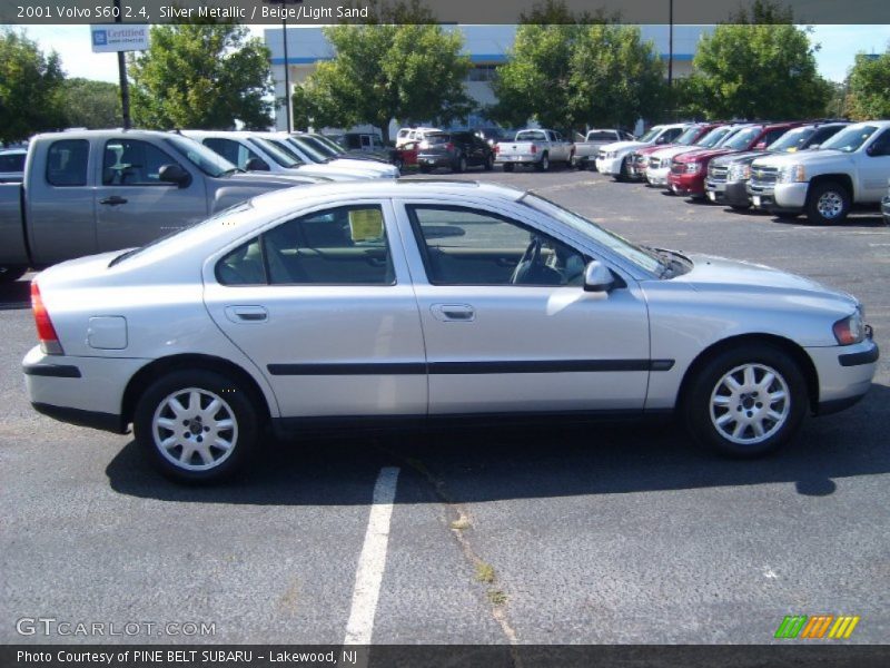 Silver Metallic / Beige/Light Sand 2001 Volvo S60 2.4