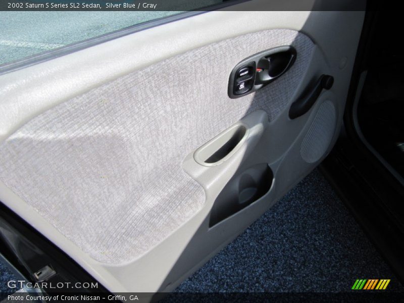 Silver Blue / Gray 2002 Saturn S Series SL2 Sedan
