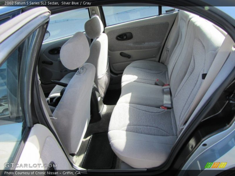 Silver Blue / Gray 2002 Saturn S Series SL2 Sedan