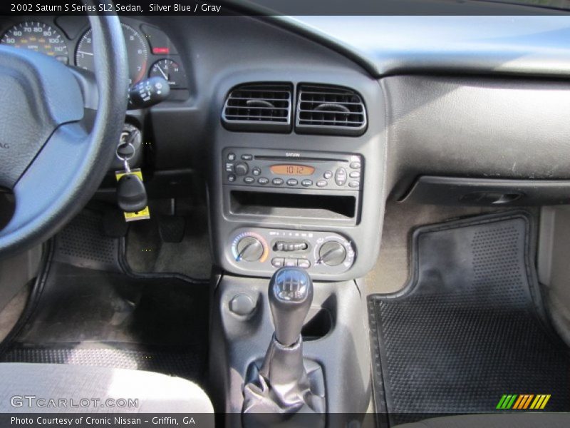 Silver Blue / Gray 2002 Saturn S Series SL2 Sedan