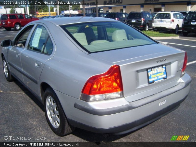 Silver Metallic / Beige/Light Sand 2001 Volvo S60 2.4