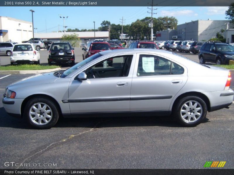 Silver Metallic / Beige/Light Sand 2001 Volvo S60 2.4