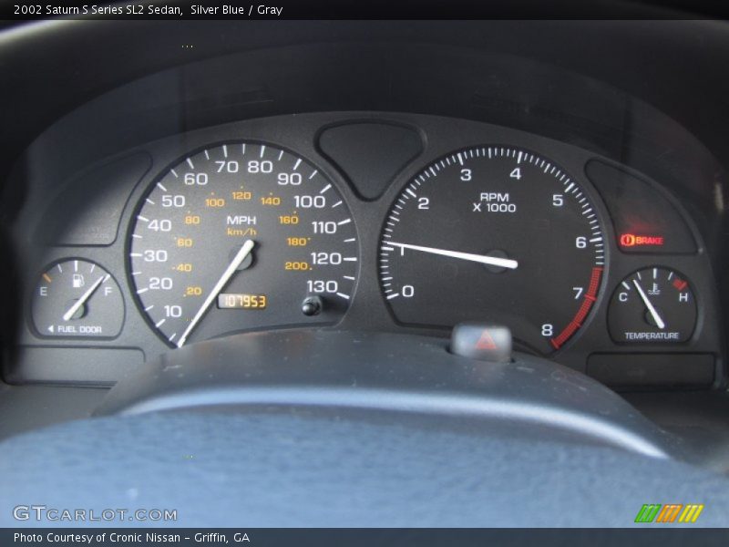 Silver Blue / Gray 2002 Saturn S Series SL2 Sedan