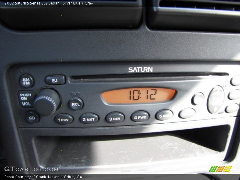 Silver Blue / Gray 2002 Saturn S Series SL2 Sedan