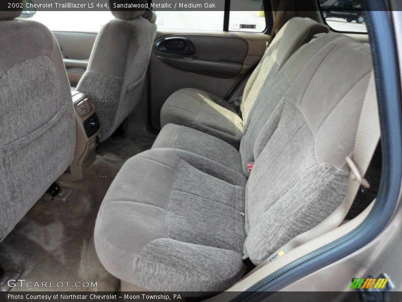 Sandalwood Metallic / Medium Oak 2002 Chevrolet TrailBlazer LS 4x4