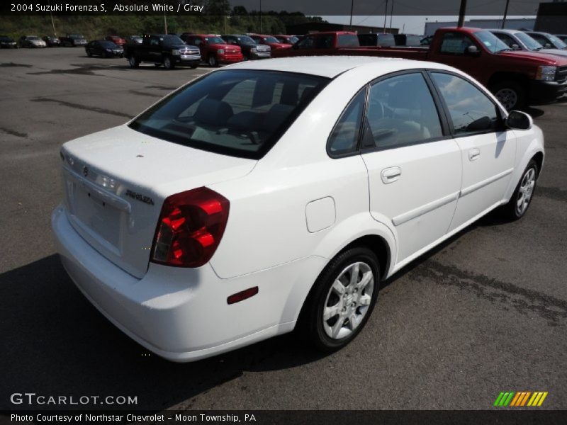 Absolute White / Gray 2004 Suzuki Forenza S