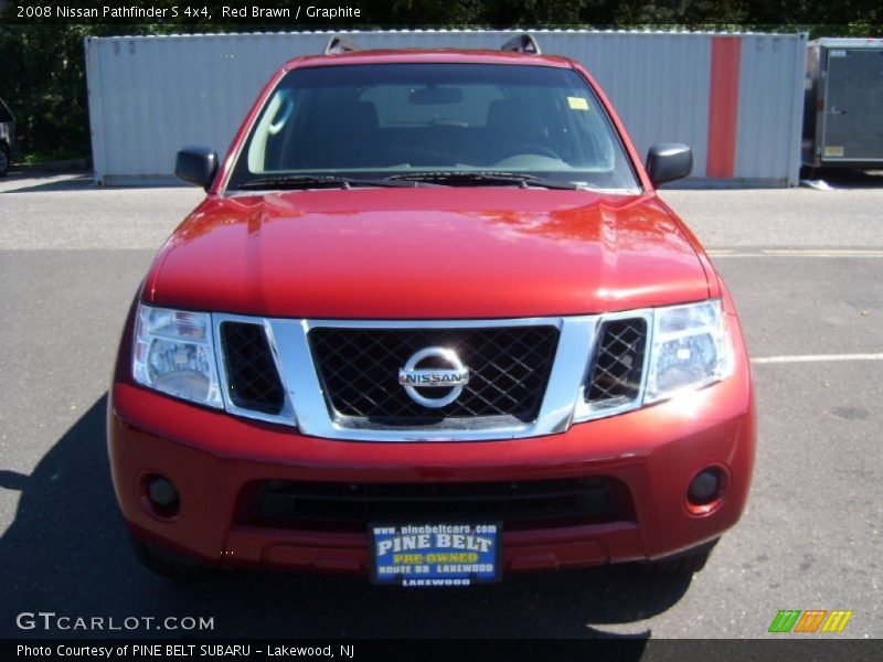 Red Brawn / Graphite 2008 Nissan Pathfinder S 4x4