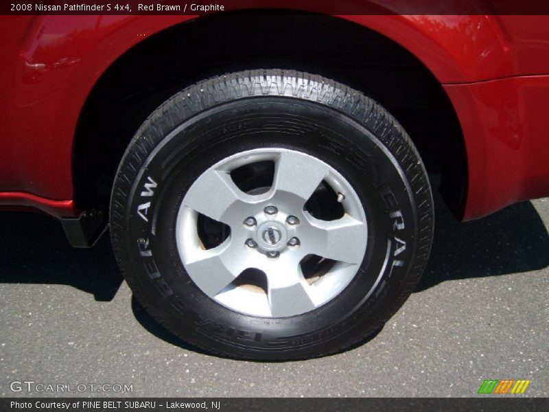 Red Brawn / Graphite 2008 Nissan Pathfinder S 4x4