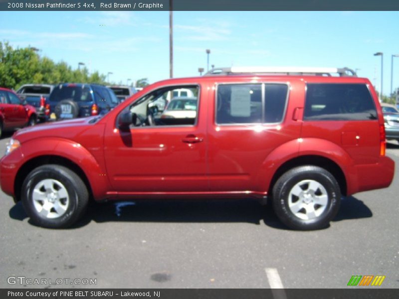 Red Brawn / Graphite 2008 Nissan Pathfinder S 4x4