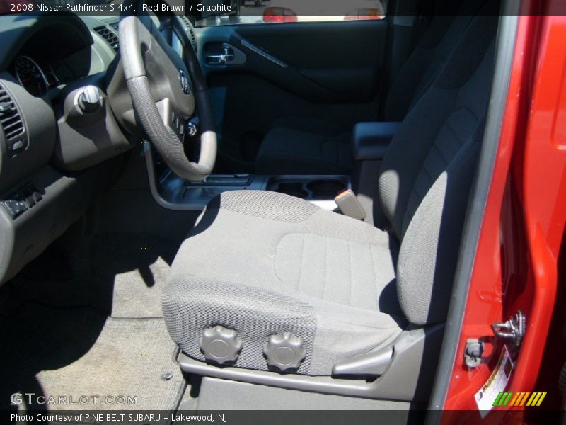 Red Brawn / Graphite 2008 Nissan Pathfinder S 4x4