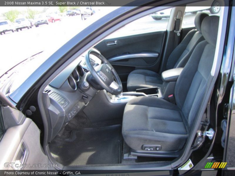 Super Black / Charcoal Black 2008 Nissan Maxima 3.5 SE