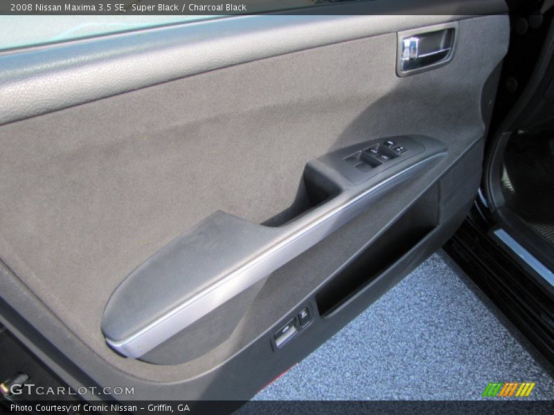 Super Black / Charcoal Black 2008 Nissan Maxima 3.5 SE