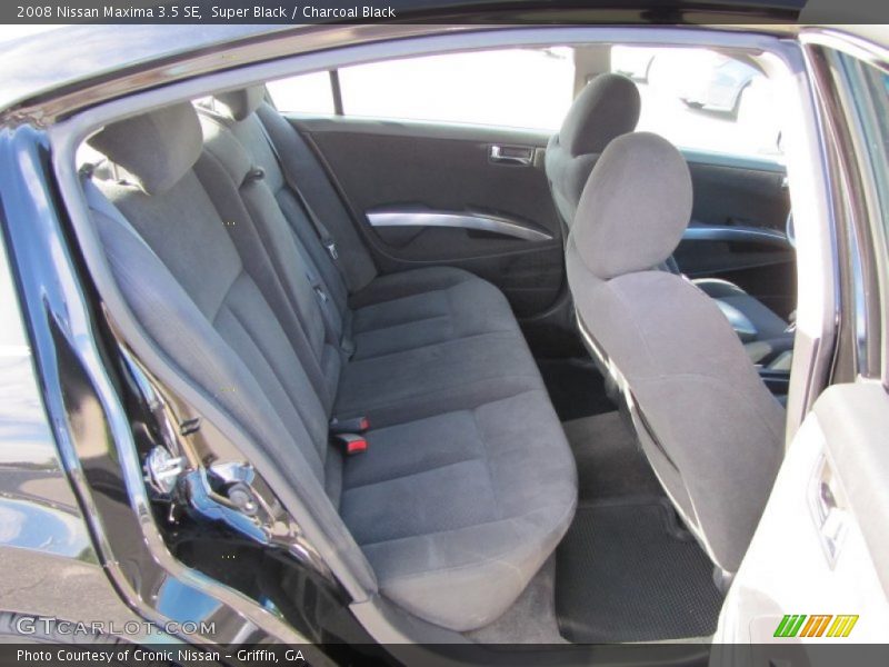 Super Black / Charcoal Black 2008 Nissan Maxima 3.5 SE