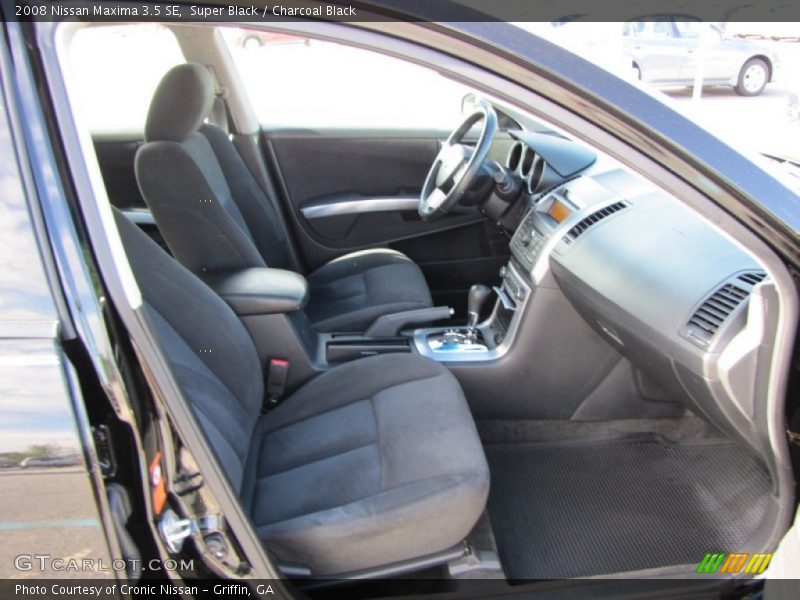 Super Black / Charcoal Black 2008 Nissan Maxima 3.5 SE